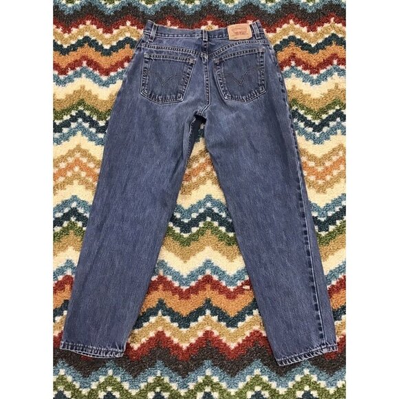 Levi's 550 Relaxed Fit Tapered Leg Mom Jeans Sz 10 S 💙 - Picture 2 of 5